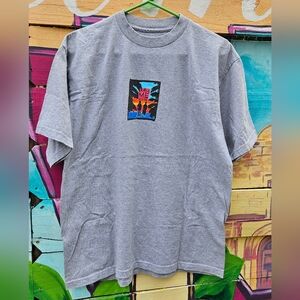 WKND Skateboards Wknd Mood Tee in Athletic Grey Size Large